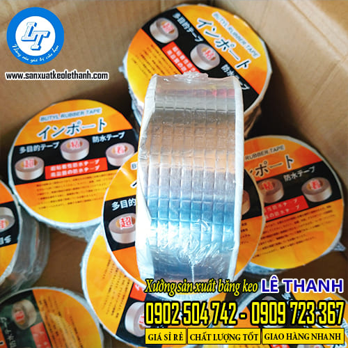 Băng keo chống dột dạng cuộn màu vàng