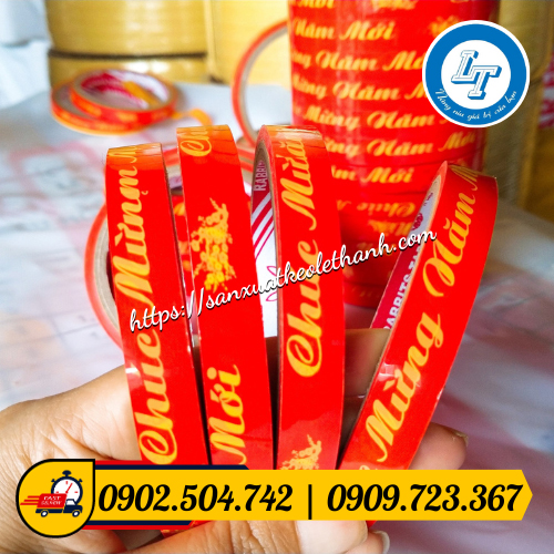 Băng keo chúc mừng năm mới Băng keo chúc mừng năm mới