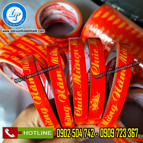 Công nghệ phủ màu tiên tiến trên băng keo