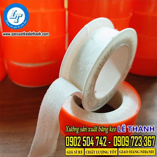 Băng keo đá gà sản xuất từ vải lụa