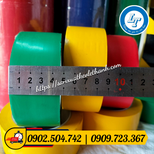 Băng keo dán nền nhà xưởng 4f8 Băng keo dán nền nhà xưởng 4f8