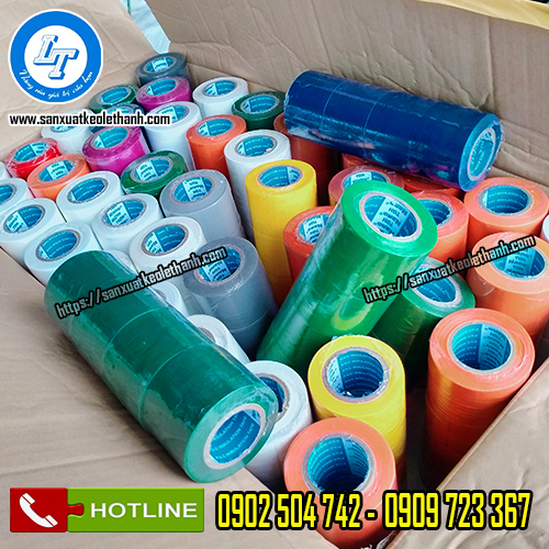 Băng keo dán nhôm đủ màu Băng keo dán nhôm đủ màu