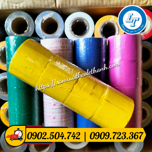 Băng keo dán nhôm PVC đủ màu Băng keo dán nhôm PVC đủ màu
