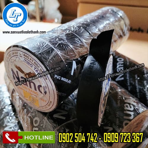 Băng keo điện dân dụng màu đen thông dụng
