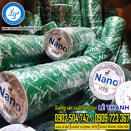Băng keo Nano màu xanh lá