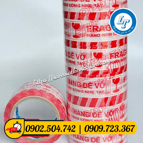 Băng keo hàng dễ vỡ 1kg1, cây 6 cuộn Băng keo hàng dễ vỡ 1kg1, cây 6 cuộn