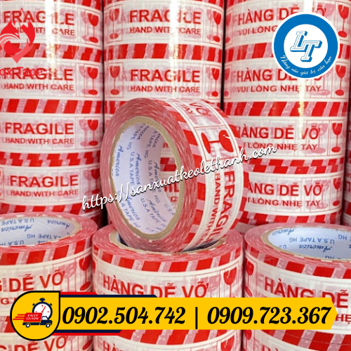 Sỉ băng keo hàng dễ vỡ giá rẻ hcm Sỉ băng keo hàng dễ vỡ giá rẻ hcm