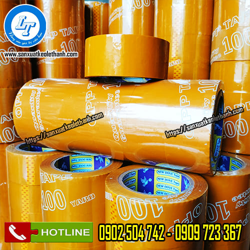 Băng keo đục độ dày 100 yard