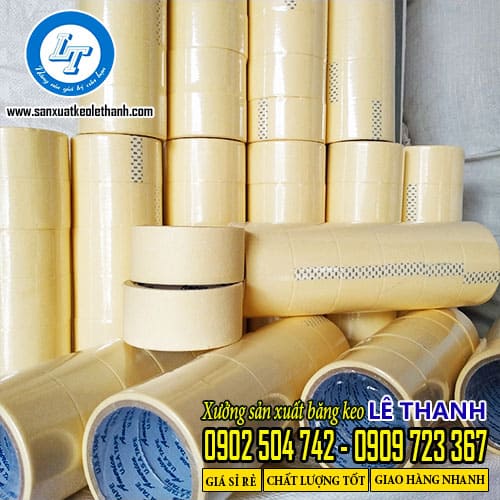 Băng keo giấy chất lượng tại Lê Thanh