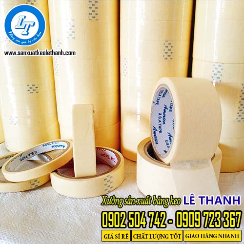 băng keo giấy nhăn kích thước thông thường