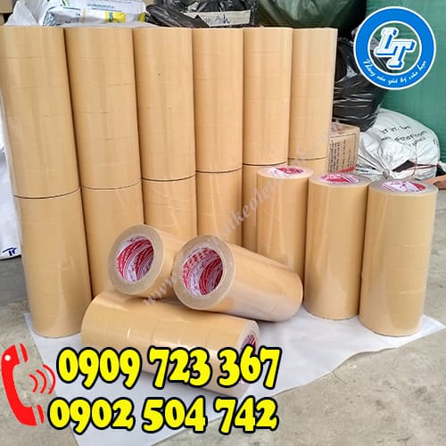 Băng keo giấy nâu da bò Băng keo giấy nâu da bò