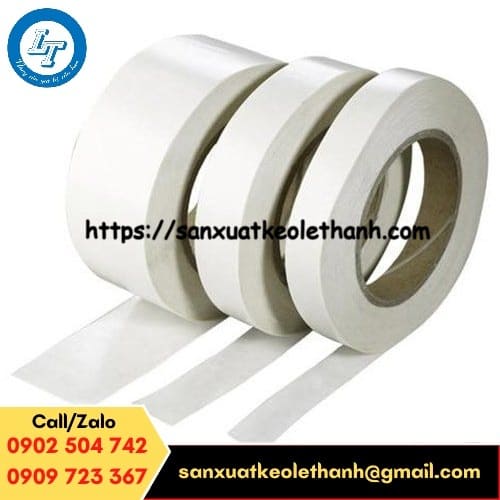 Băng keo hai mặt với 3 kích thước cơ bản Băng keo hai mặt với 3 kích thước cơ bản