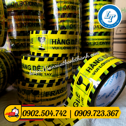 Băng keo hàng dễ vỡ chất lượng Lê Thanh Băng keo hàng dễ vỡ chất lượng Lê Thanh