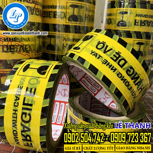Băng keo hàng dễ vỡ hình cái ly