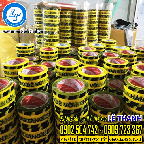 Băng keo hàng dễ vỡ lốc 6 cuộn giá sỉ rẻ