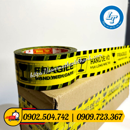 Ứng dụng của băng keo hàng dễ vỡ Ứng dụng của băng keo hàng dễ vỡ