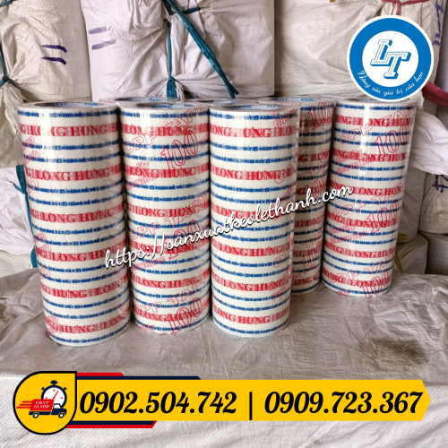 Băng keo in logo Băng keo in logo, in chữ thương hiệu