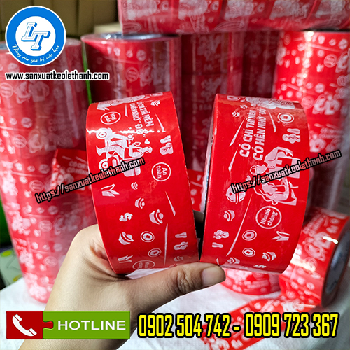 Băng keo in logo, in hình Băng keo in logo, in hình