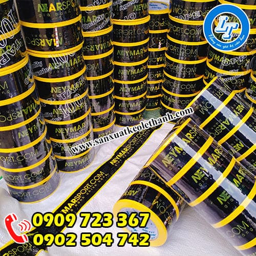 Băng keo in logo mẫu marsport