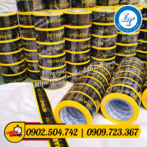 Băng keo in logo theo yêu cầu Băng keo in logo theo yêu cầu