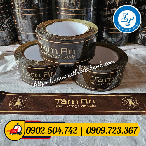 Băng keo in logo chất lượng Băng keo in logo chất lượng