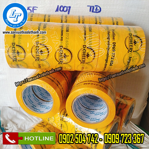 Băng keo in logo mang lại hiệu ứng quảng cáo cao Băng keo in logo mang lại hiệu ứng quảng cáo cao