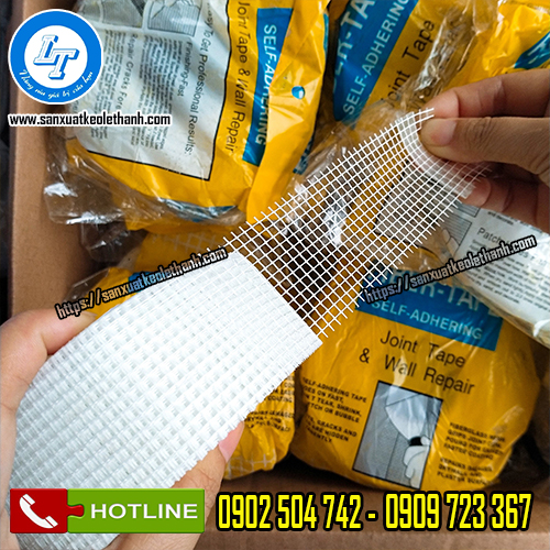 Băng keo lưới vá trần thạch cao giá sỉ rẻ Băng keo lưới vá trần thạch cao giá sỉ rẻ