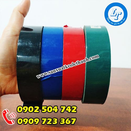 Băng keo màu trang trí kích thước 2f4