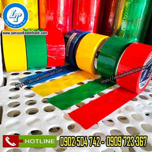 Băng keo màu các loại