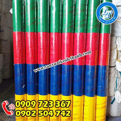 Băng keo màu trang trí nhiều màu