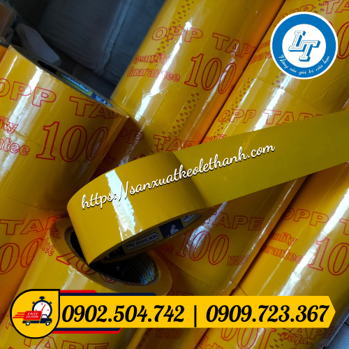 Băng keo màu vàng Băng keo màu vàng