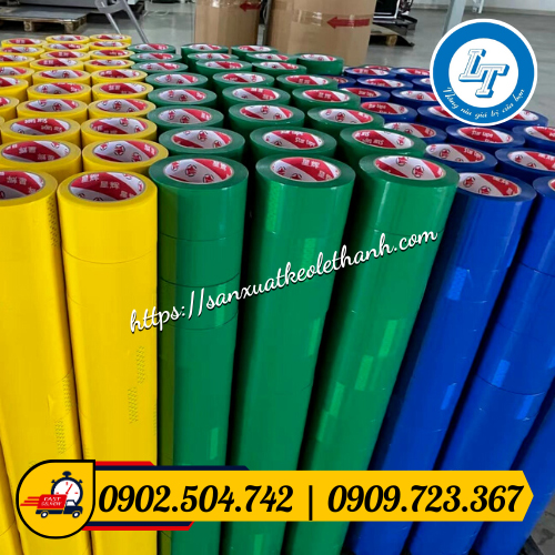 Băng keo màu giá sỉ số lượng lớn Băng keo màu giá sỉ số lượng lớn