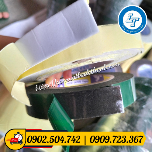 Băng keo mút xốp 2 mặt Băng keo mút xốp 2 mặt