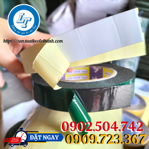 Băng keo mút xốp trắng, mút xốp đen Băng keo mút xốp trắng, mút xốp đen
