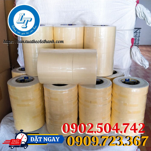 Băng keo mút xốp vàng trắng Băng keo mút xốp vàng trắng