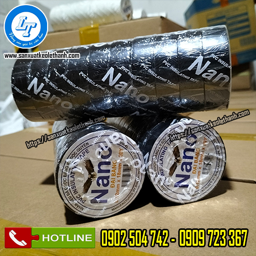 băng keo điện nano màu đen băng keo điện nano màu đen
