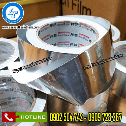 Băng keo nhôm 25m 30m