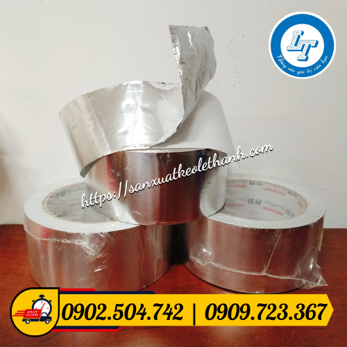 Băng keo nhôm 33m Băng keo nhôm 33m