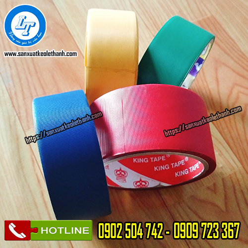 Băng keo simili xanh đỏ vàng 5f Băng keo simili xanh đỏ vàng 5f