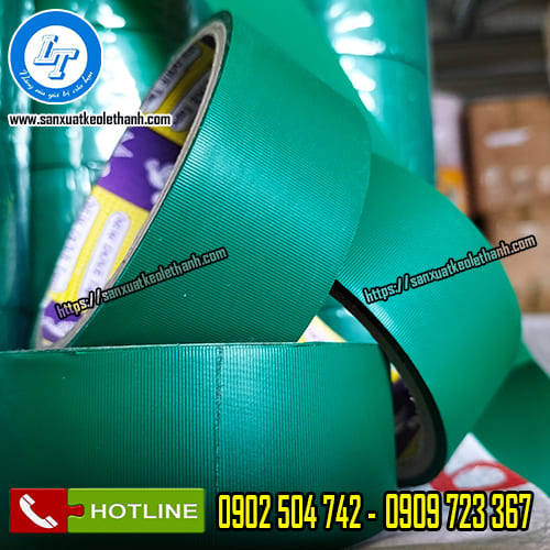 Băng keo simili màu xanh lá cây