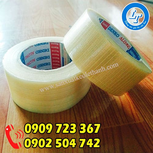 Băng keo sợi thủy tinh chịu nhiệt tại Lê Thanh