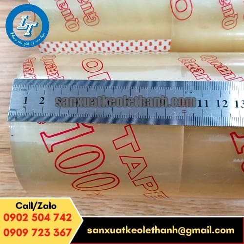 Băng keo trong 10f, 100 Yard Băng keo trong 10f, 100 Yard