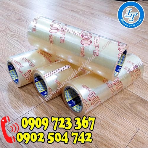 Băng keo trong 100 yard Băng keo trong 100 yard