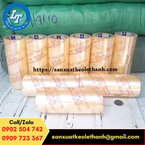 Băng keo trong 4f8 100y Băng keo trong 4f8 100y