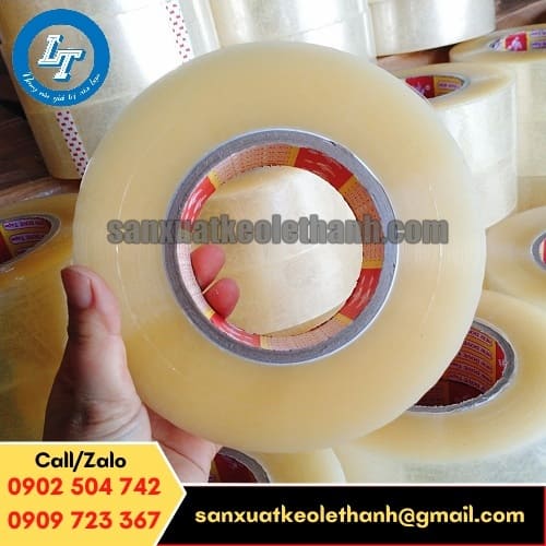 Băng keo trong dán thùng giá rẻ Băng keo trong dán thùng giá rẻ