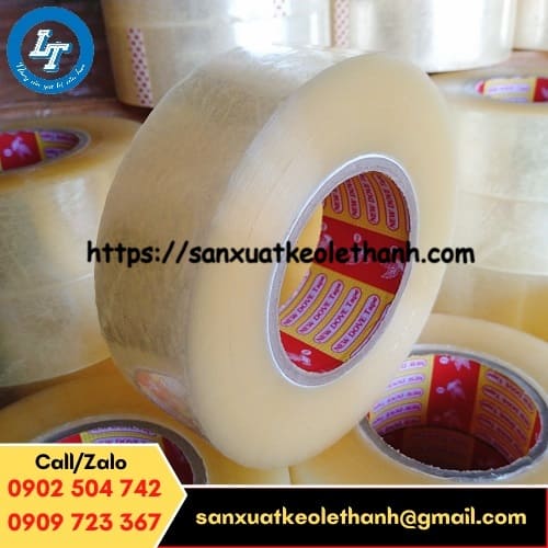Băng keo trong 4f8 cây 3,5kg Băng keo trong 4f8 cây 3,5kg