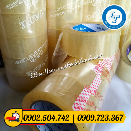 Băng keo trong có lớp nền opp trong suốt Băng keo trong có lớp nền opp trong suốt