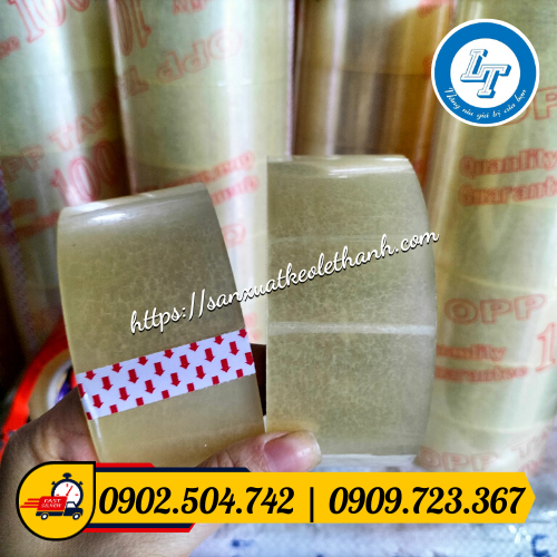 Băng keo trong dán thùng Băng keo trong dán thùng