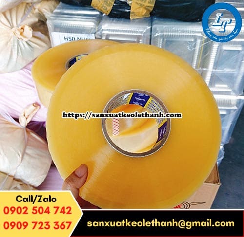 Băng keo trong cuộn 1,4kg Băng keo trong cuộn 1,4kg