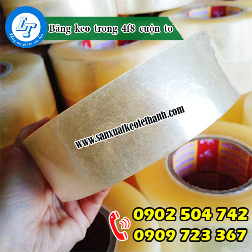 Băng keo trong 4f8 loại 3,5kg một cây
